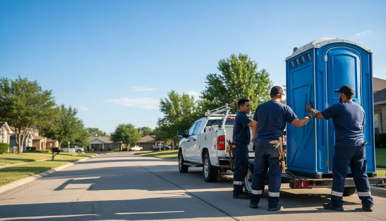 Portable Toilet Rental in Colony, OK near me